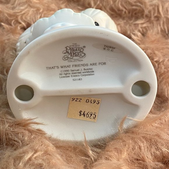 Vintage Precious Moments figurine "That's what friends are for" - Picture 3 of 7